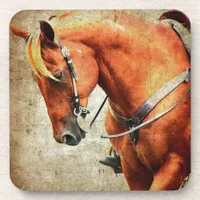 Western Horse Drink Coaster