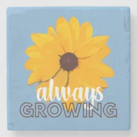 Black-Eyed Susan Photography Art Stone Coaster