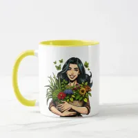 You Grow Girl! Plant Pun | Funny Houseplant Addict Mug