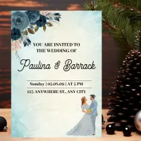 Paint Color Wedding Invitation