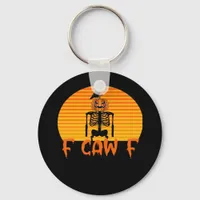 F-Caw-F Crow Classic Aesthetic Casual Keychain