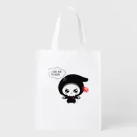 To Death - Funny Valentines Day Classic Grocery Bag