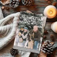 Christmas in Retirement Magazine Cover Holiday Card