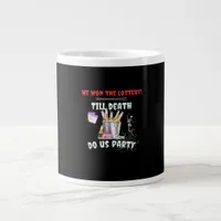We The Lottery - Till Death Do Us Party Giant Coffee Mug