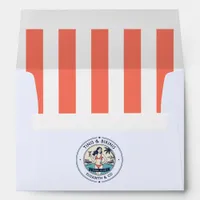 Preppy Pool Club Tinis & Bikinis Bachelorette Envelope