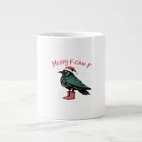 Merry Christmas F Caw F Vintage Classic Style Giant Coffee Mug