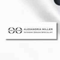 Company Logo Employee Name Tag