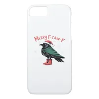 Merry Christmas F Caw F Vintage Classic Style iPhone 8/7 Case