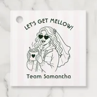 Let’s Get Mellow Camp Bride Bachelorette Weekend Favor Tags