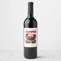 Trumpkin Halloween Classic Wine Label