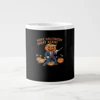 Make Halloween Great Again – Spooky Autumn Quote Giant Coffee Mug