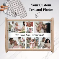 Your Text and Photos DIY Gift Serving Tray