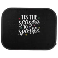 Tis Season To Sparkle Aesthetic Classic Car Floor Mat