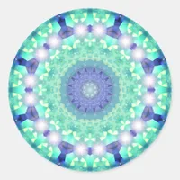 Mint Purple Magic Circle Sticker