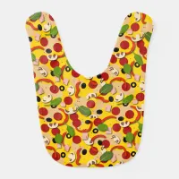 Pizza Baby Bib