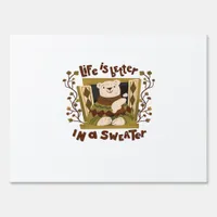 Is Sweater! Autumn It’s Fall Y’all Sign