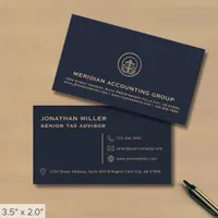 Professional Accounting Firm Business Card