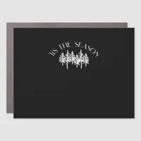 Tis The Season Classic Car Magnet