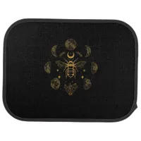 Cottagecore Bee Mystical Magical Goblincore Moon P Car Floor Mat
