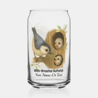 Quirky White-Breasted Nuthatch Can Glass