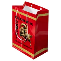 Stunning Chinese Year of the Fire Horse 2026 Medium Gift Bag