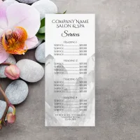 Crystals Spa Salon Service Menu