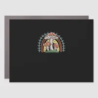 Cottagecore  Mushroom Goblincore Mycology Natureco Car Magnet