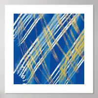 Modern Abstract Foil Prints