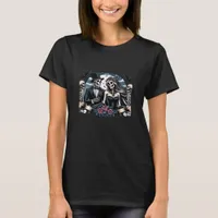 Gothic Love Till Death Do Us Part Romantic Style T-Shirt