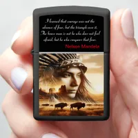 Legendary Warrior Sunset  Zippo Lighter