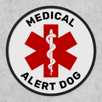 Medical Alert Dog Service Vest Velcro Patch