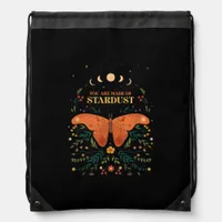 Cottagecore Goblincore Academia Aesthetic Goth Wic Drawstring Bag