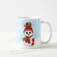 Cute snowman Christmas Holidays Coffee Mug