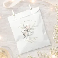 Pearl Blush Floral Elegance Wedding ID989 Favor Bag