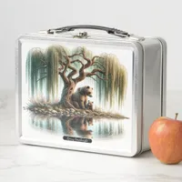 Collectible Bears by Calm Waters Metal Lunch Box