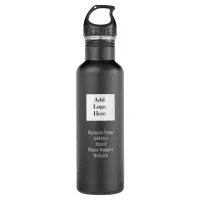 Add your Business Logo or Sports Team Logo Stainless Steel Water Bottle