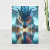 Dragon Reflection Happy Birthday Nephew Card