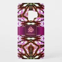 New Age Pink Batik Pattern Samsung Galaxy Case