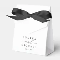 Minimal Chic Elegant Wedding Favor Boxes