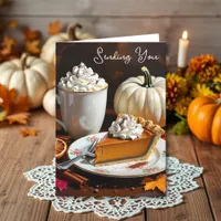 Sending You Autumn Blessings Card