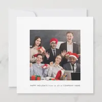 Contemporary Company Photo Business Holiday Square