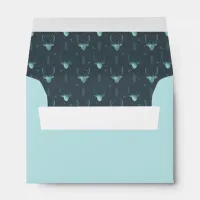 Deer Antlers Arrows Christmas Pattern V2 Tl ID861 Envelope