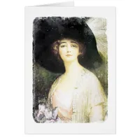 Pretty Lady Circa 1910 Digital Art
