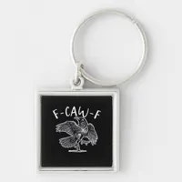 F-Caw-F Classic Retro Keychain