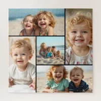 Five Photo Template | Personalized Family Puzzle 
