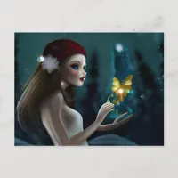 Winter Fairy Postcard
