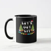 Let's Get Lit Christmas Essential Mug