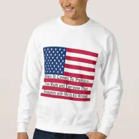 When It Comes To Politics Sweatshirt