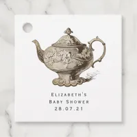 Vintage Shabby-Chic Tea Party Favor Tags