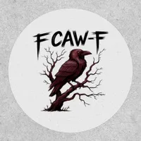 F-Caw-F Raven Classic Patch